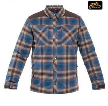 Рубашка Helikon Winter Warden Long Sleeve - Forest Blue Plaid HE-55545 фото