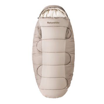 Спальний мішок овальний Naturehike PS200 CNK2350WS026, бежевий 71441 фото