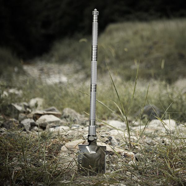 Лопата Naturehike Multifunctional outdoor shovel NH20GJ002; сріблястий 58342 фото