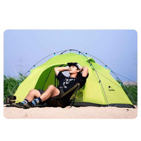 Намет двомісний Naturehike CNK2450WS030, зелений 68955 фото