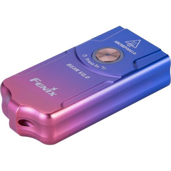 Ліхтар наключний Fenix E03R V2.0, бузковий 64393 фото