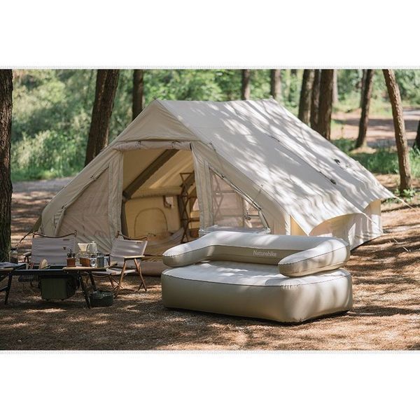 Диван, матрас надувний двомісний Naturehike NH22FCD07, надлегкий, 165x95x65 см, зі зйомною спинкою 63006 фото