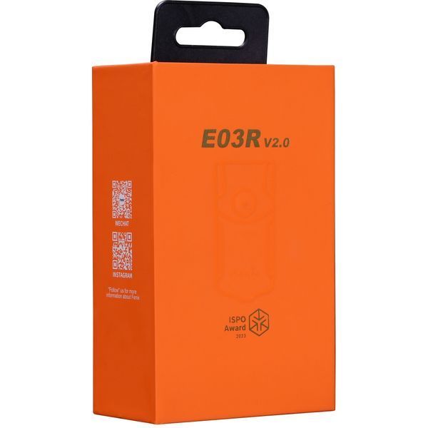 Ліхтар наключний Fenix E03R V2.0, бузковий 64393 фото
