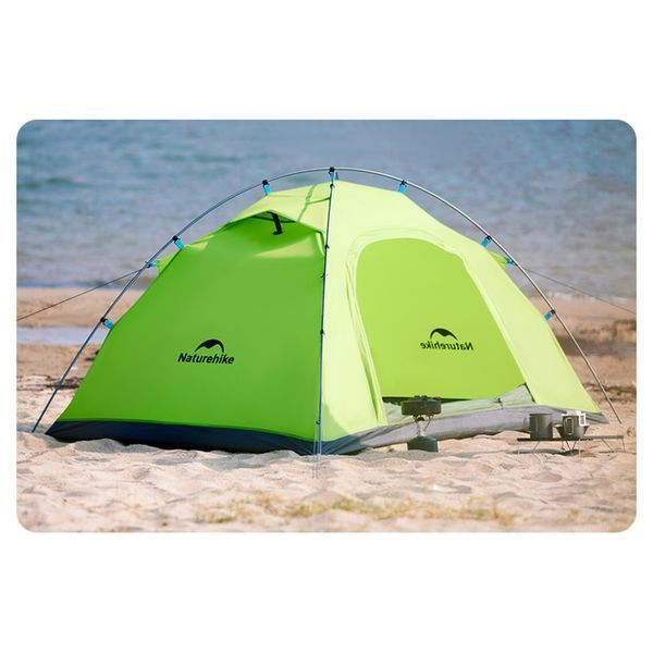 Намет двомісний Naturehike CNK2450WS030, зелений 68955 фото
