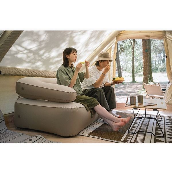 Диван, матрас надувний двомісний Naturehike NH22FCD07, надлегкий, 165x95x65 см, зі зйомною спинкою 63006 фото