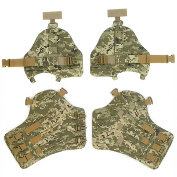 Комплект баллистической защиты плеч и предплечья &ldquo;ARM Protection&rdquo; 1 или 2 класса, пиксель, MOLLI 107908-1 фото