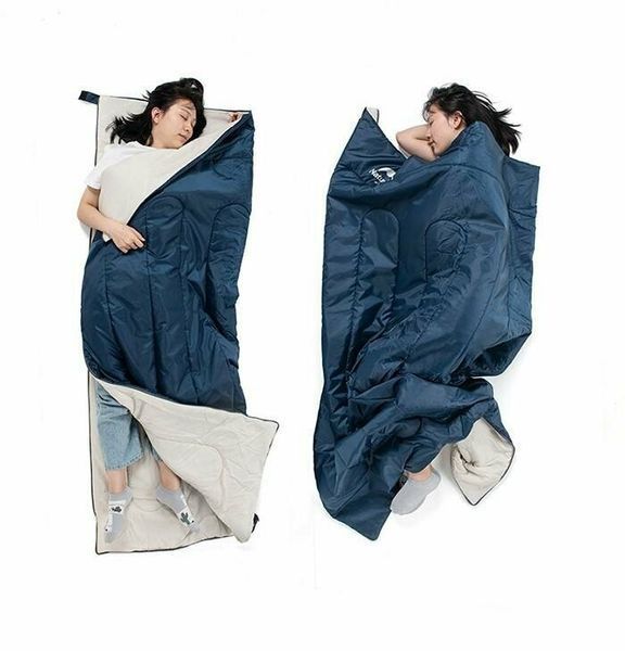 Спальник Naturehike H150 NH19S015-D; (18-25&deg;C); p-р L; синій 57604 фото