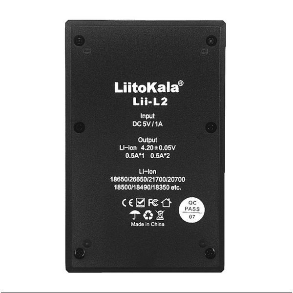 Універсальний зарядний пристрій LiitoKala Lii-L2 на 2 канали 70045 фото