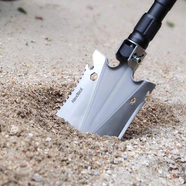 Багатофункціональна лопата NexTool Folding Shovel Regular 70355 фото