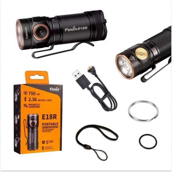 Ліхтар ручний Fenix E18R Cree XP-L HI LED 44456 фото