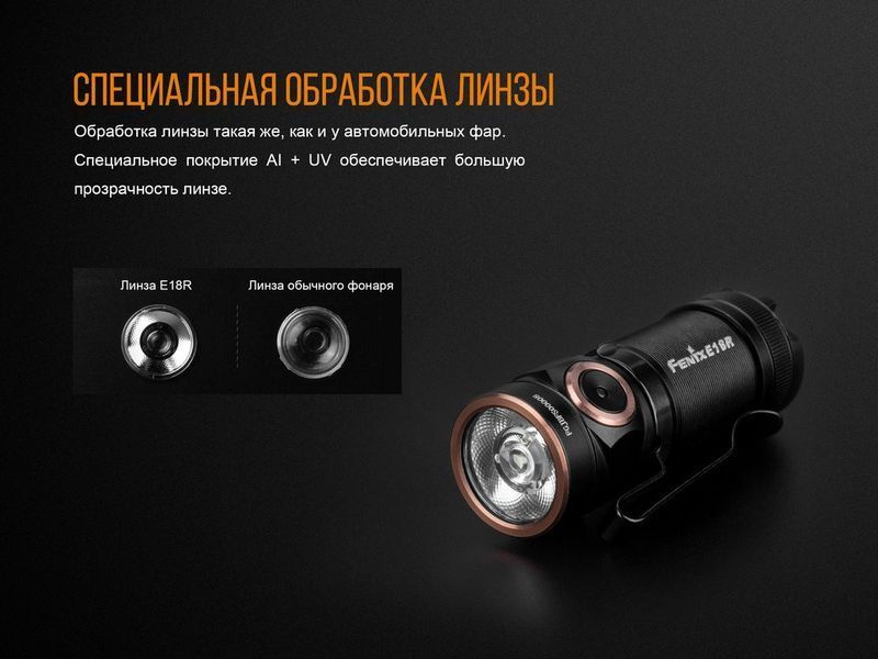 Ліхтар ручний Fenix E18R Cree XP-L HI LED 44456 фото