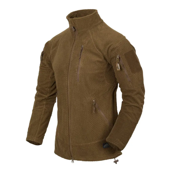 Кофта флисовая Helikon-Tex Alpha Tactical Jacket Coyote HE-00038 фото