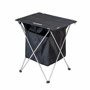 Стіл розкладний з коробкою для зберігання Naturehike NH19JJ084; 1680D Oxford / алюміній; чорний 57569 фото