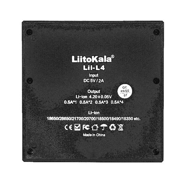 Універсальний зарядний пристрій LiitoKala Lii-L4 на 4 канали 70046 фото