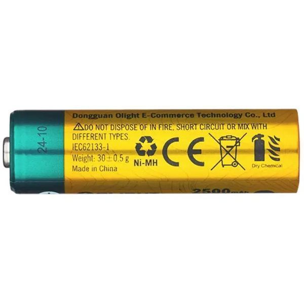 Набір акумуляторів Olight B Pro AA 2100 mAh. 8 шт 71773 фото