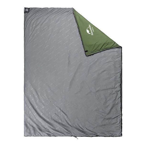 Спальник надлегкий Naturehike LW180 NH21MSD04 лівий, (15&deg;C), p-p XL, темно-зелений 65509 фото