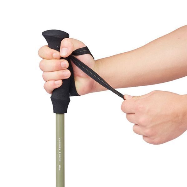 Трекінгова палиця Naturehike CNK2300DS010, 135 см, червона 65816 фото
