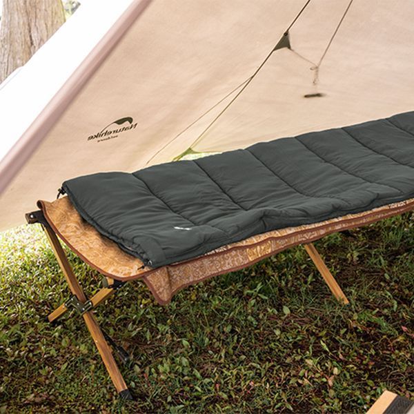 Спальний мішок Naturehike F150 NH22MSD05; лівий; графіт 65220 фото