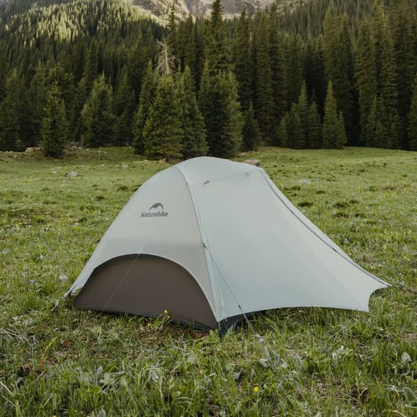 Намет двомісний ультралегкий Naturehike Star River UL CNK2450WS022; сірий 71452 фото