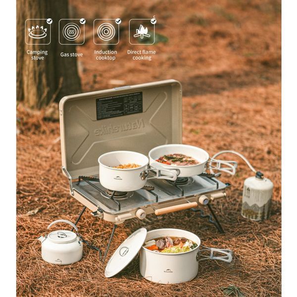 Каструля із керамічним антипригарним покриттям Naturehike CNK2450CF013; 1.7 л; алюміній 68994 фото