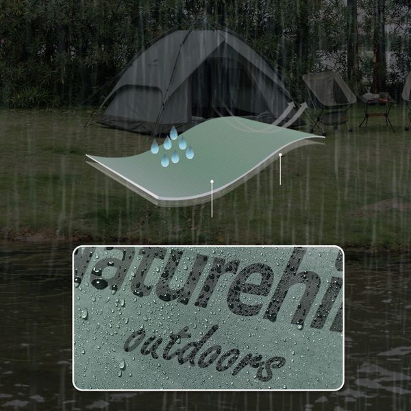 Намет тримісний автоматичний Naturehike NH21ZP008, оливково-зелений 68975 фото