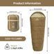 Спальник з капюшоном Naturehike MJ 600 CNK2300SD014; коричневий 67634 фото 2