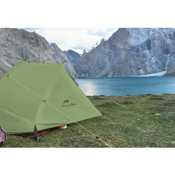 Намет двомісний Naturehike Tagar NH17T180-J; темний зелений 69513 фото