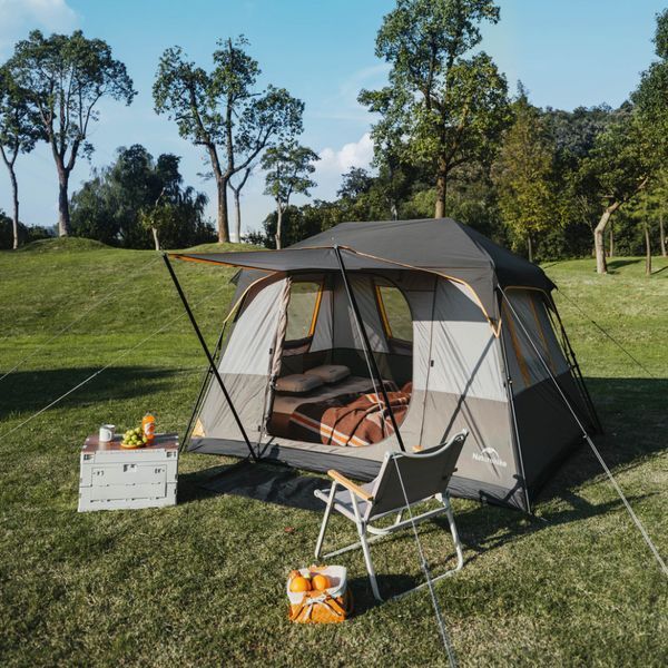 Намет чотиримісний Naturehike Cape Series 5.2 CNK2450WS037; сіро-коричневий 71453 фото