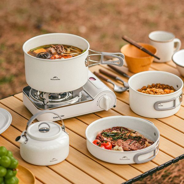 Каструля із керамічним антипригарним покриттям Naturehike CNK2450CF013, 3 л, алюміній 68996 фото