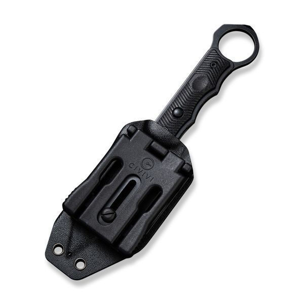 Ніж фіксований тактичний Civivi Orthrus, (9.6 см) Nitro-V / G10 чорний 64360 фото