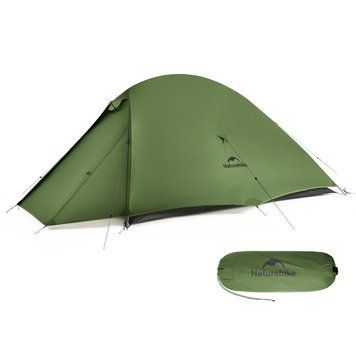 Намет надлегкий двомісний&nbsp;Naturehike Cloud Up Pro CNK2350WS020, темно-зелений 71454 фото