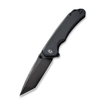 Ніж складаний туристичний Civivi Brazen, (8.8 см) D2 / G10 чорний 62698 фото