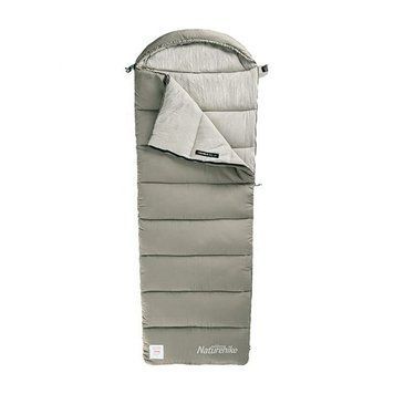 Спальник з капюшоном Naturehike M400 NH20MSD02; (1&deg;C); лівий; зелений 65078 фото