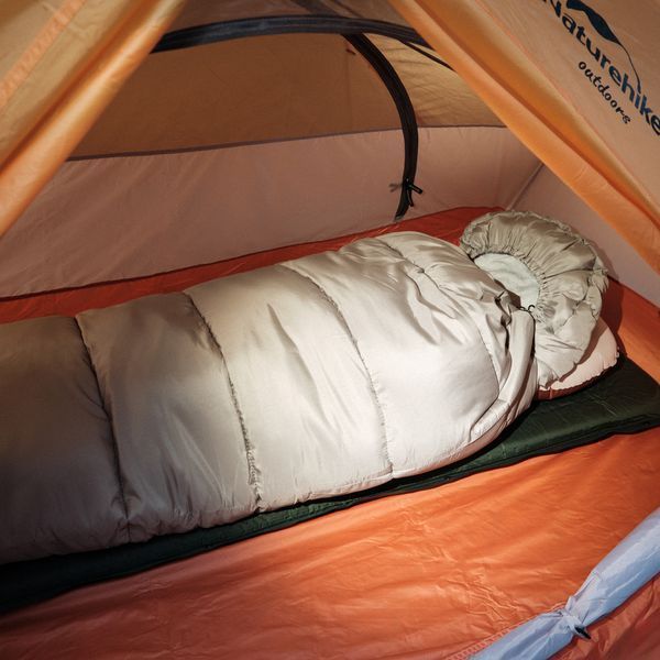 Спальник з капюшоном Naturehike M400 NH20MSD02, (1&deg;C), лівий, зелений 65078 фото