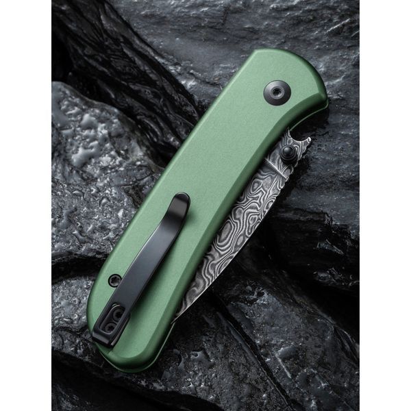 Ніж складаний Civivi Qubit Green Aluminum C22030E-DS1 70305 фото