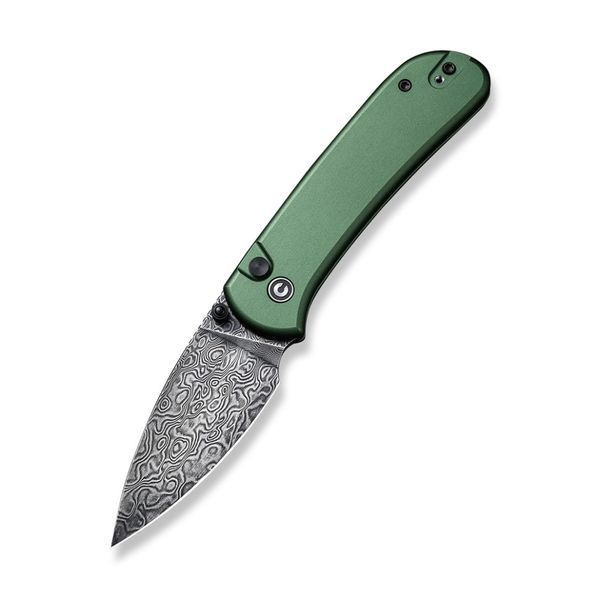 Ніж складаний Civivi Qubit Green Aluminum C22030E-DS1 70305 фото