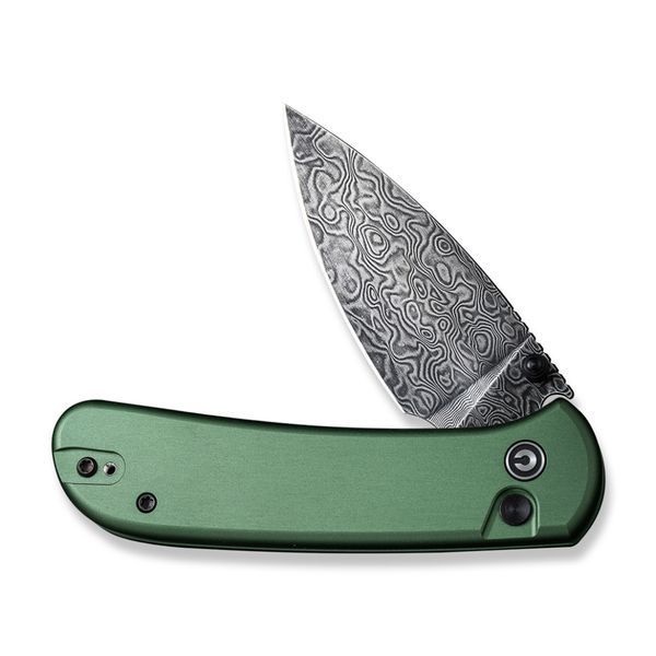 Ніж складаний Civivi Qubit Green Aluminum C22030E-DS1 70305 фото