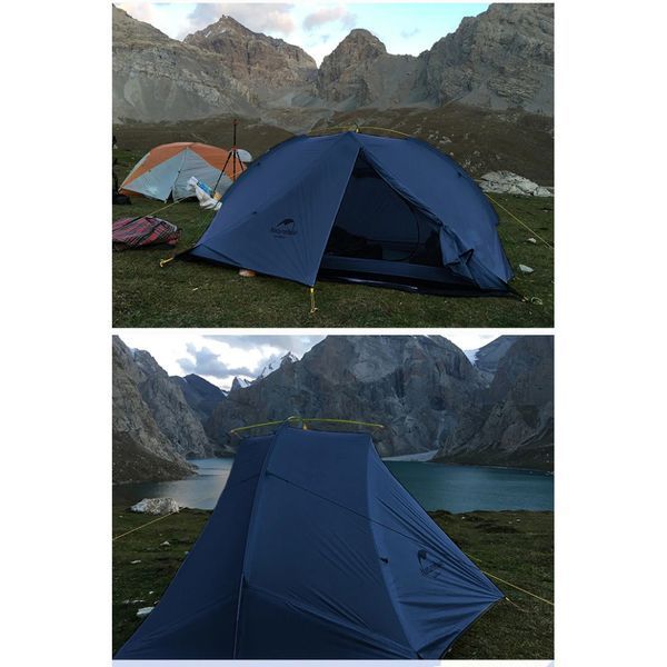 Намет двомісний Naturehike Tagar NH17T180-J; темний блакитний 69514 фото