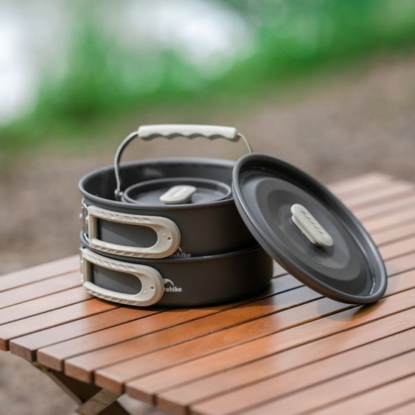 Сковорідка зі складаною ручкою Naturehike CNK2450CF010; 17;5 см; алюміній 69016 фото