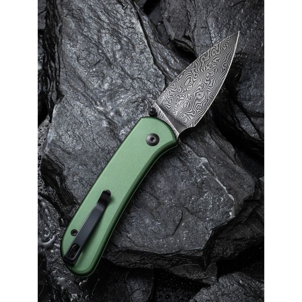 Ніж складаний Civivi Qubit Green Aluminum C22030E-DS1 70305 фото