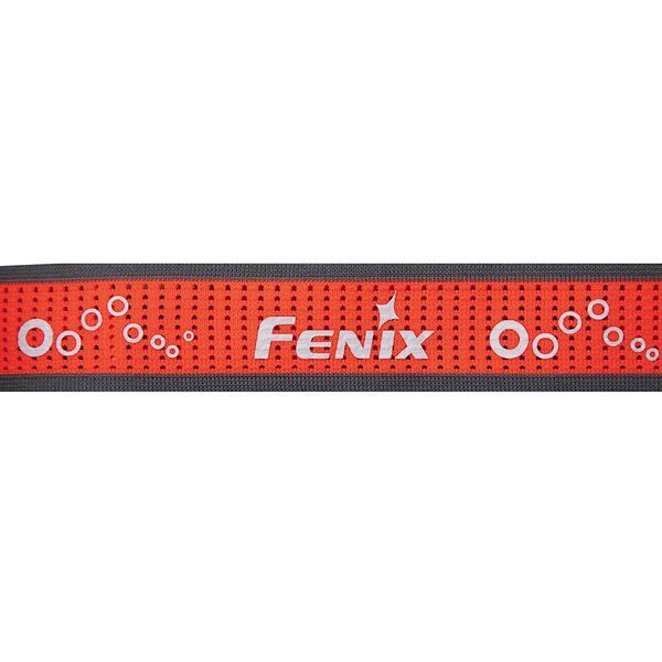 Стрічка для налобних ліхтарів Fenix, одинарна, AFH-05, чорно-червона 65174 фото