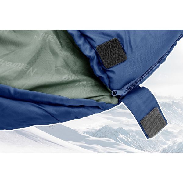 Спальник з капюшоном Naturehike MJ600 CNK2300SD014; темно-блакитний 70883 фото