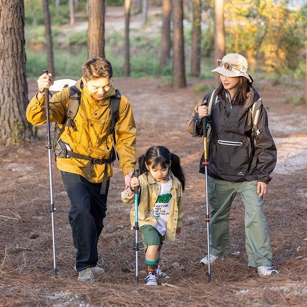 Трекінгова палиця 3-сек. Naturehike Men ST 01 6061 AL NH17D001-Z, алюміній, золотиста 65301 фото