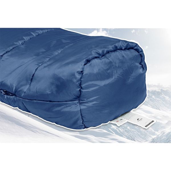 Спальник з капюшоном Naturehike MJ600 CNK2300SD014; темно-блакитний 70883 фото