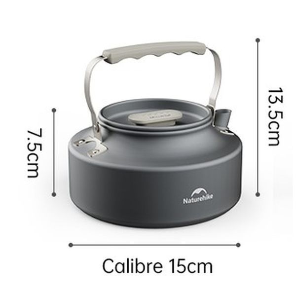 Чайник Naturehike CNK2450CF010 0.8 л; алюміній 69017 фото