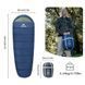 Спальник з капюшоном Naturehike MJ600 CNK2300SD014; темно-блакитний 70883 фото 2