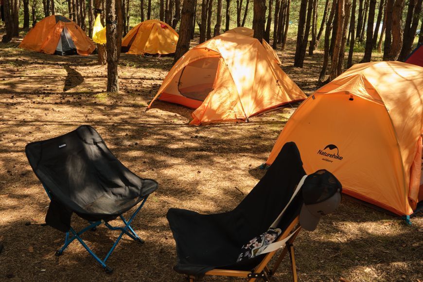 Намет надлегкий двомісний з футпринтом Naturehike Star-River 2 Updated NH17T012-T; 210T; помаранчевий 57473 фото