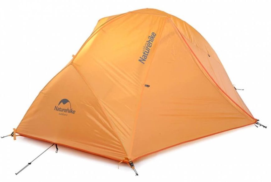 Намет надлегкий двомісний з футпринтом Naturehike Star-River 2 Updated NH17T012-T; 210T; помаранчевий 57473 фото