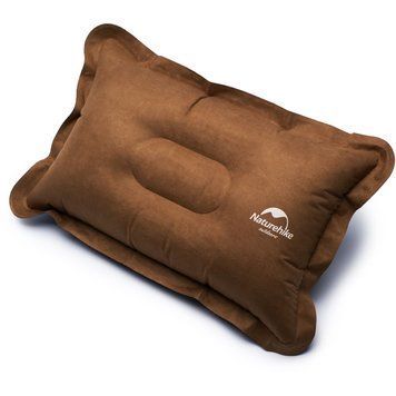 Подушка надувна Naturehike Comfortable NH15A001-L, коричневий 57475 фото