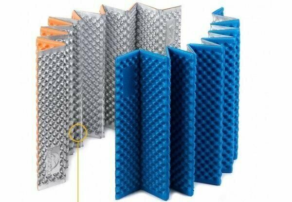 Килимок складний IXPE Naturehike NH19QD008; алюмінієва плівка; 185x56х1;8 см; помаранчевий 57538 фото
